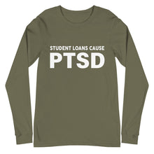 Load image into Gallery viewer, PTSD Unisex Long Sleeve Tee (more colors available)
