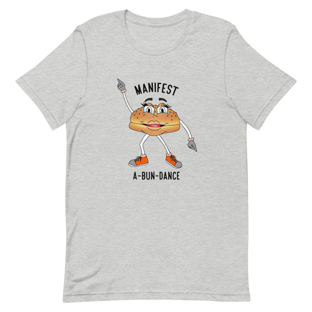 Manifest Abundance (black letters) Unisex T-Shirt