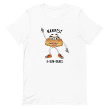 Load image into Gallery viewer, Manifest Abundance (black letters) Unisex T-Shirt
